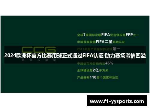 2024欧洲杯官方比赛用球正式通过FIFA认证 助力赛场激情四溢
